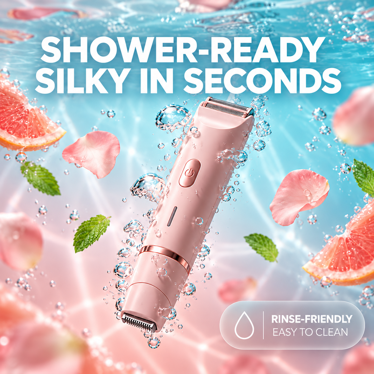Navora™ Silkswipe 2-in-1 Body Shaver
