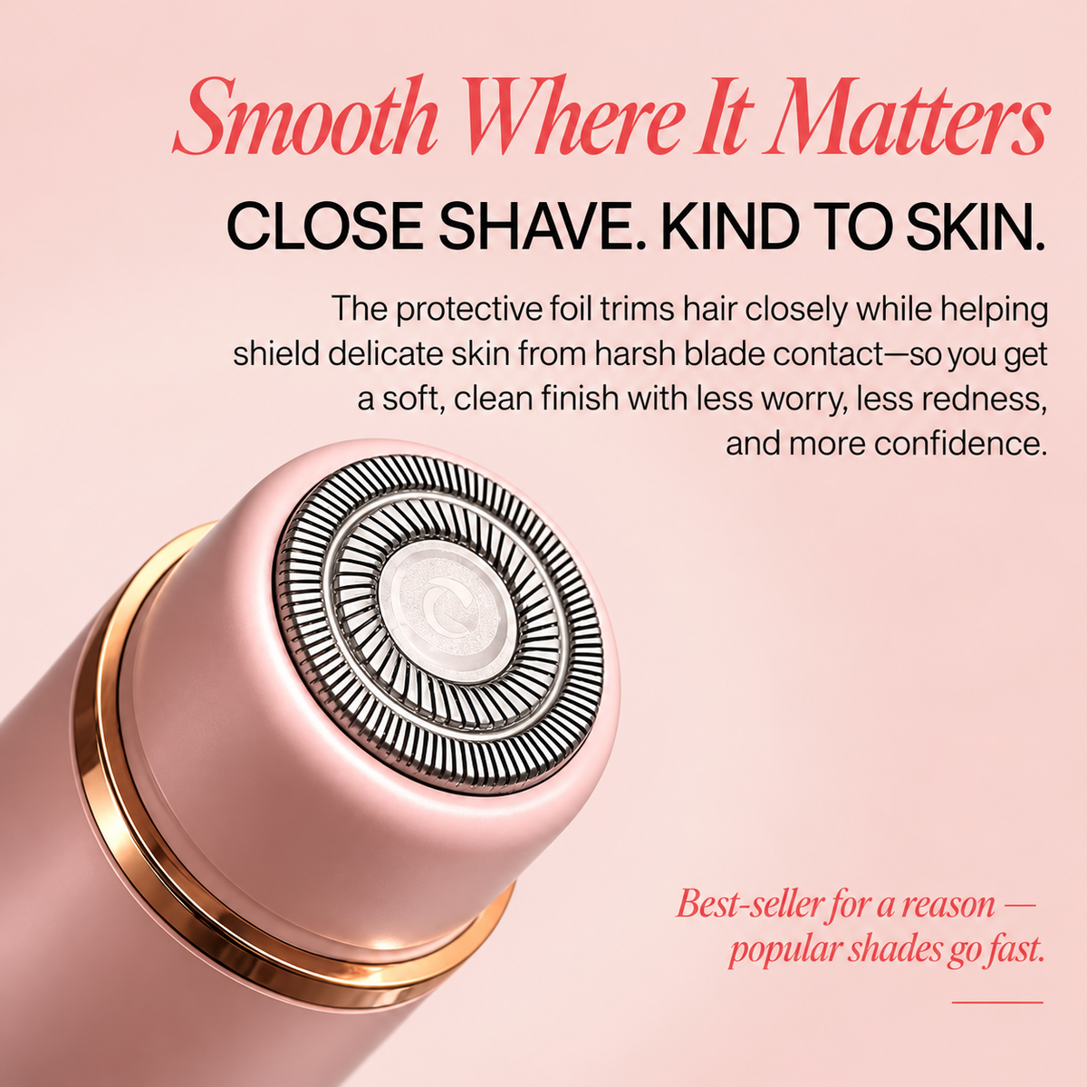 Navora™ Silkswipe 2-in-1 Body Shaver