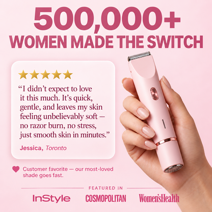Navora™ Silkswipe 2-in-1 Body Shaver